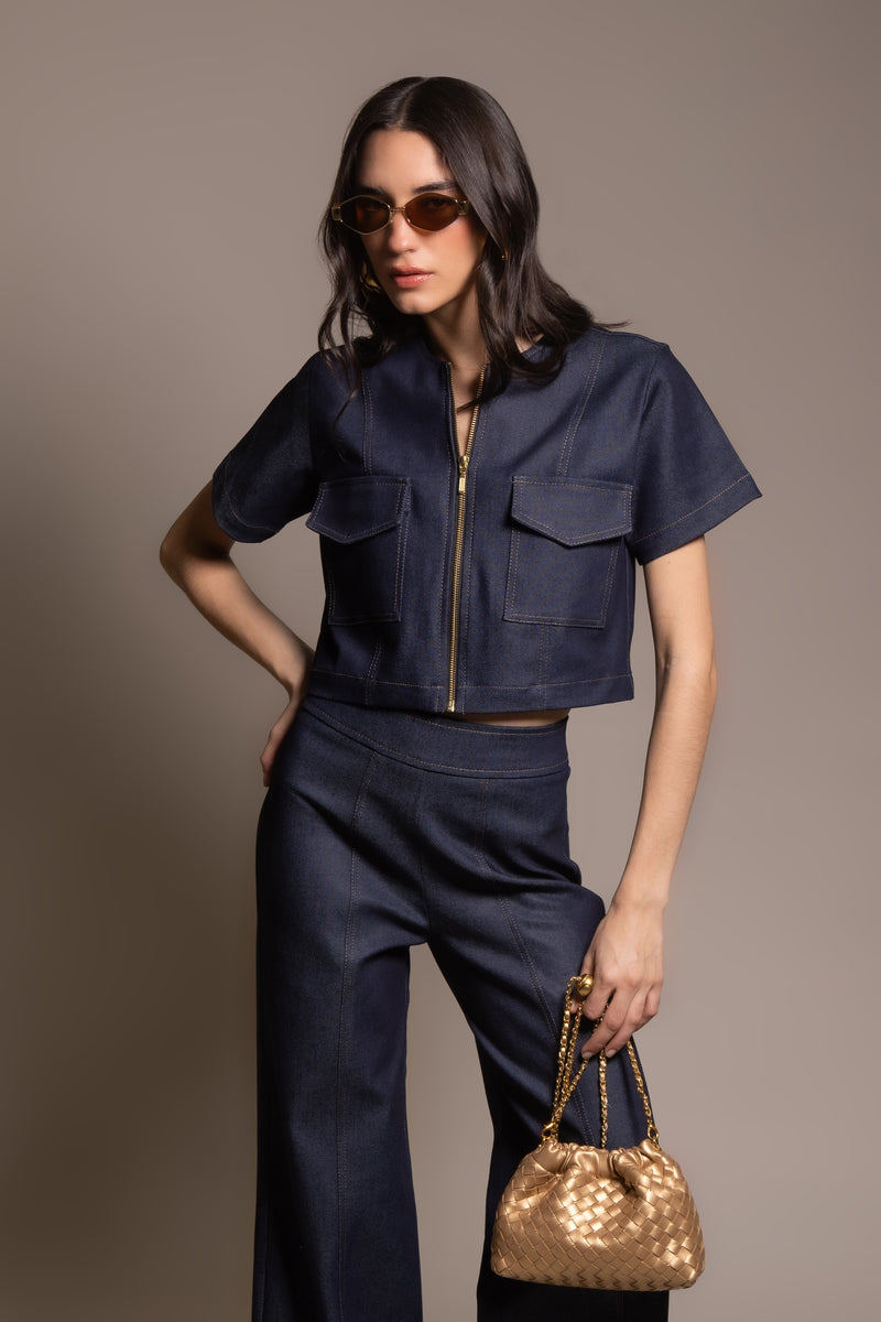 Top Indira Denim