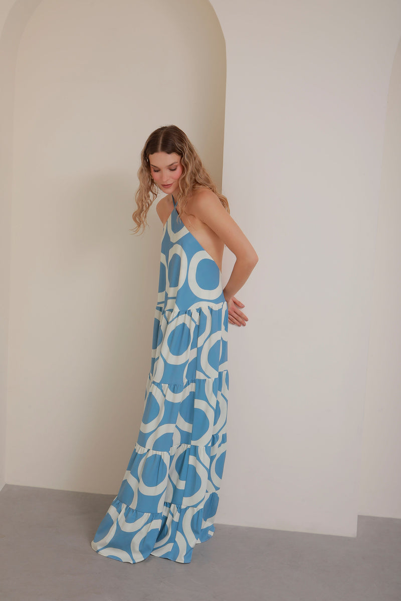 Vestido Briana Azul