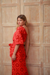 Vestido Cecy Rojo