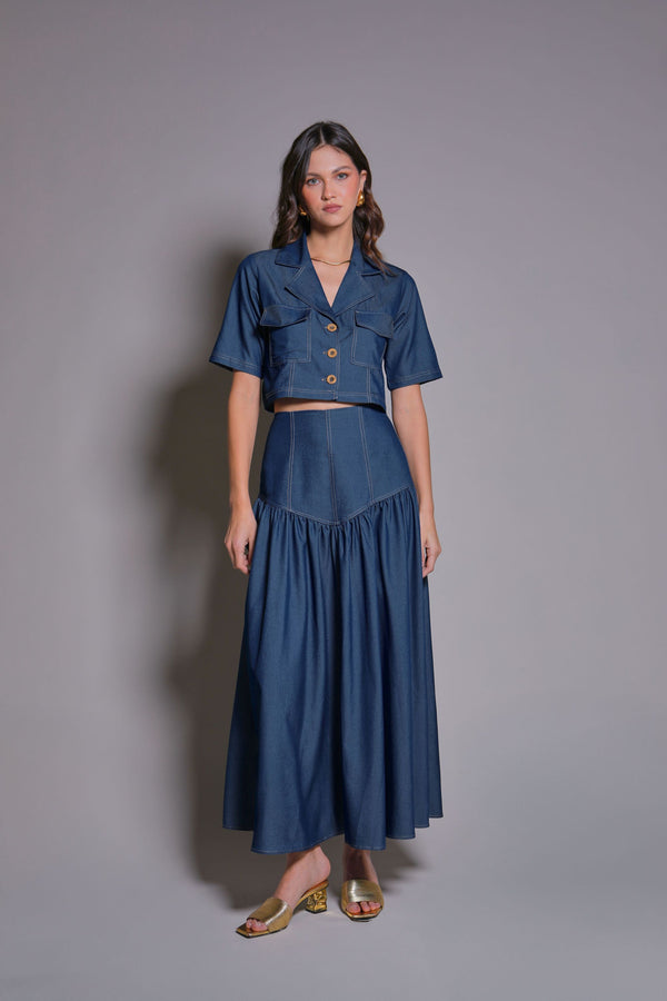 Set Elvira Chambray