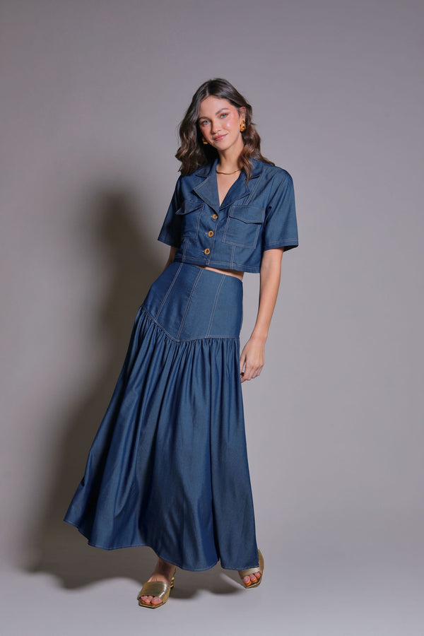 Set Elvira Chambray