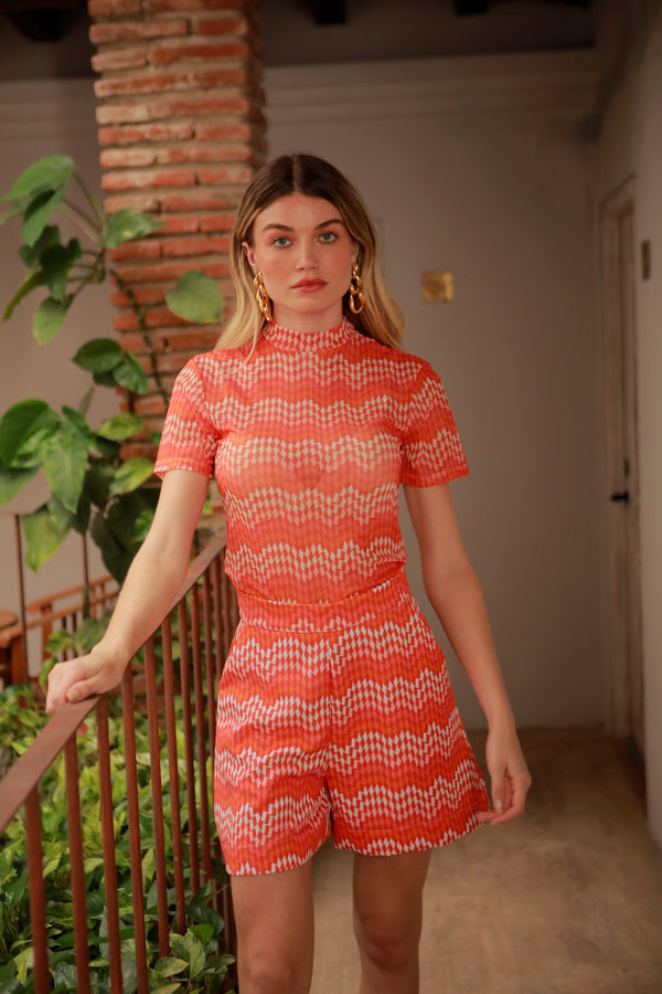 Set Elvy Naranja