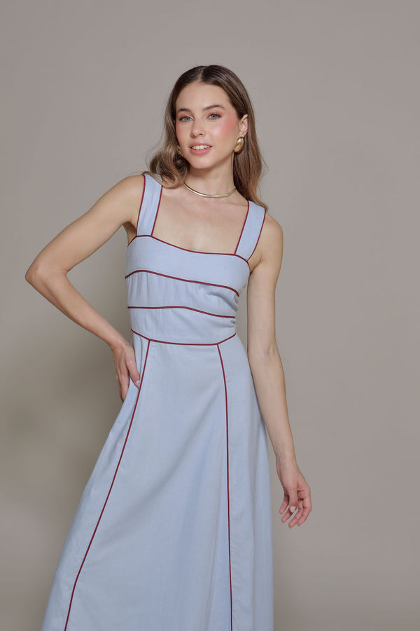 Vestido Felissa Azul