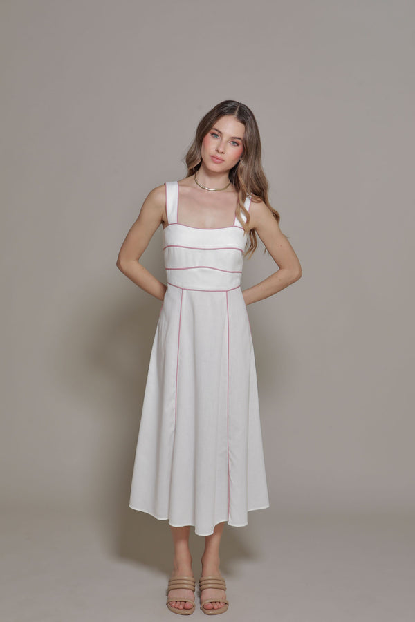 Vestido Felissa Ivory