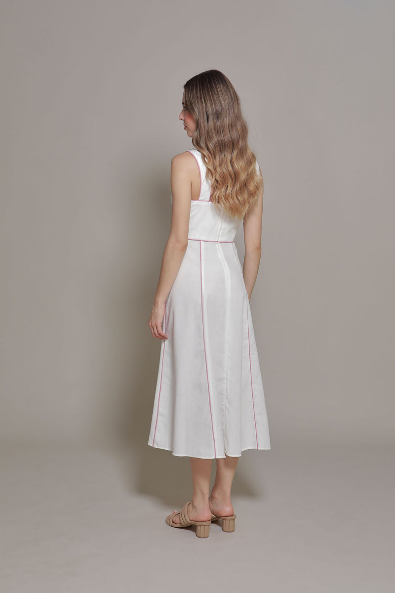Vestido Felissa Ivory