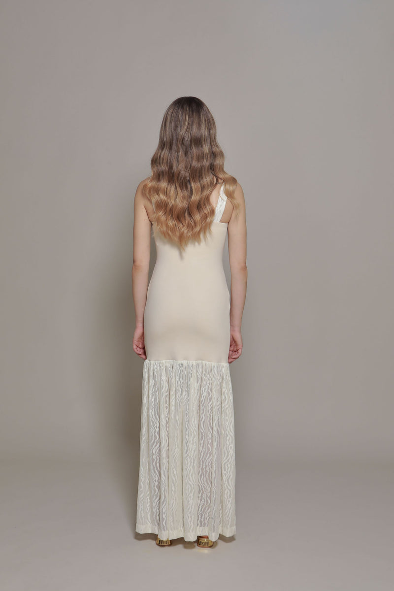 Vestido Petra Ivory